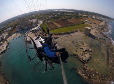 Volo in Paracarrello e in Deltamotore Biposto