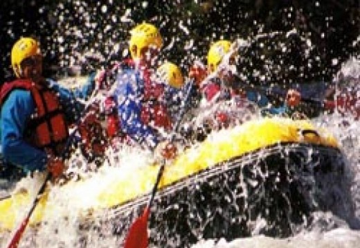 Rafting, Italia