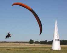 Volo in paramotore